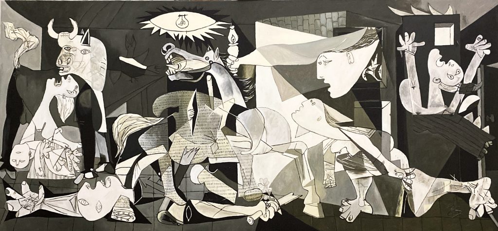 Pablo Picasso Guernica yağlıboya tablo ZSK reprodüksiyon