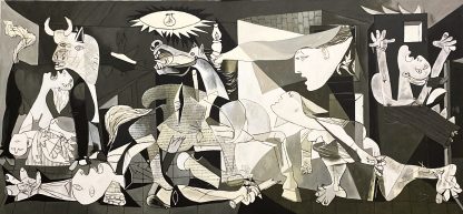 Picasso-Guernica-Reproduksiyon